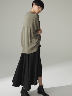 「CIROI（シロイ）のアイテム」を使った、CIROIさん（レディース・170cm）の秋コーディネート