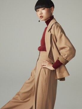 「CIROI（シロイ）のアイテム」を使った、CIROIさん（レディース・170cm）の秋コーディネート