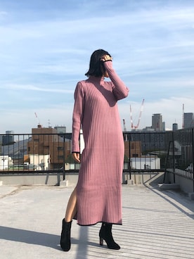 「CIROI（シロイ）のアイテム」を使った、CIROIさん（レディース・162cm）の秋コーディネート