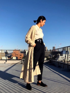 「CIROI（シロイ）のアイテム」を使った、CIROIさん（レディース・162cm）の秋コーディネート