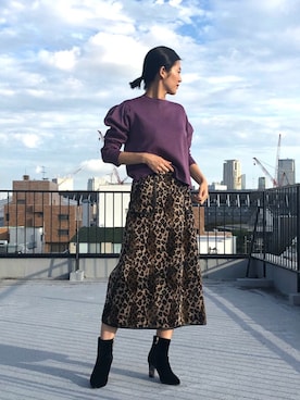 「ラメ」｜CIROIさん（レディース・162cm）の秋コーディネート