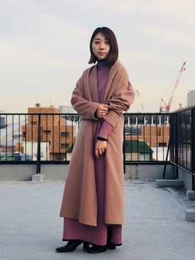 CIROIさん（レディース・154cm）の冬コーディネート