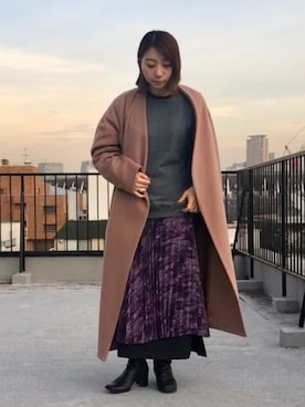 CIROIさん（レディース・154cm）の冬コーディネート