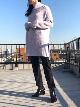 「CIROI（シロイ）のアイテム」を使った、CIROIさん（レディース・163cm）の冬コーディネート