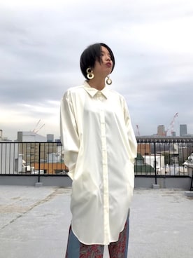 「CIROI（シロイ）のアイテム」を使った、CIROIさん（レディース・163cm）の春コーディネート