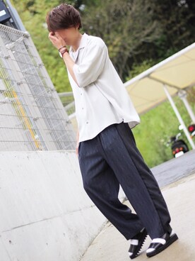 みんみんさん（メンズ・173cm）の春コーディネート