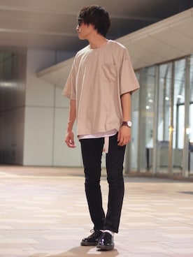 「マングローブ」｜みんみんさん（メンズ・173cm）の夏コーディネート