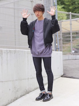 「リドム」｜「アイテム（その他）」を使った、みんみんさん（メンズ・173cm）の秋コーディネート