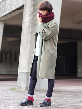 みんみんさん（メンズ・173cm）の秋コーディネート