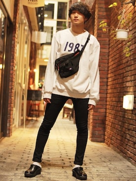 「87mm（87mm）のアイテム」を使った、みんみんさん（メンズ・173cm）の冬コーディネート