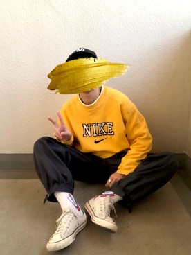 「寅一（トライチ）のアイテム」を使った、N.さん（メンズ・173cm）の秋コーディネート