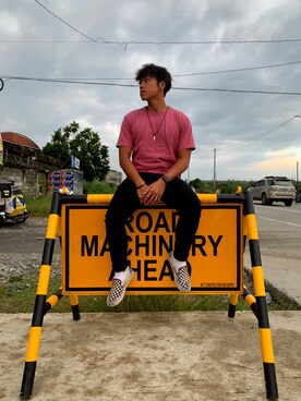 「PULL&BEAR（プルアンドベア）のアイテム（デニムパンツ）」を使った、Markjaiさん（メンズ・176cm）の夏コーディネート