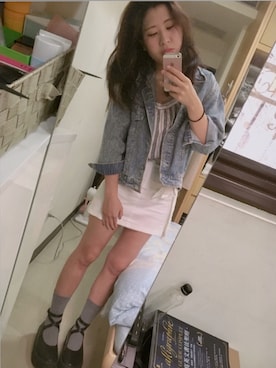 「BellyButton（ベリーボタン）のアイテム」を使った、lynyuann さん（レディース・159cm）の夏コーディネート