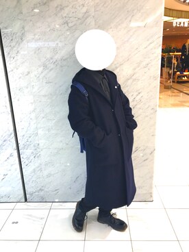 「HARE（ハレ）のアイテム（その他アウター）」を使った、がみちゃんさん（メンズ・171cm）の冬コーディネート