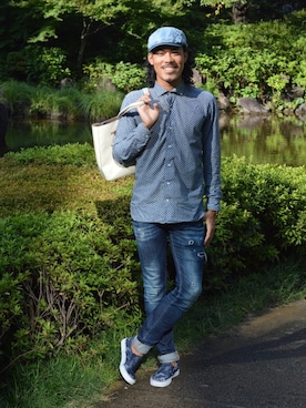 「ORIAN（オリアン）のアイテム」を使った、Kouichi Otakeさん（メンズ・177cm）の秋コーディネート