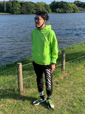 「DEEP（ディープ）のアイテム」を使った、Kouichi Otakeさん（メンズ・177cm）の春コーディネート