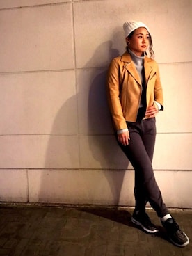 山田yanさん(レディース・155cm)の秋コーディネート