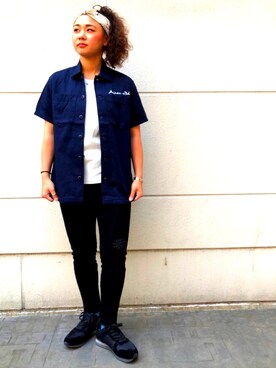 山田yanさん（レディース・155cm）の夏コーディネート