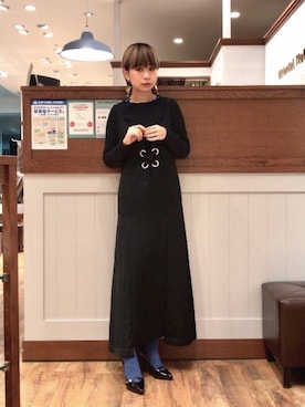 「UN3D.（アンスリード）のアイテム」を使った、yumiさん（レディース・155cm）の春コーディネート