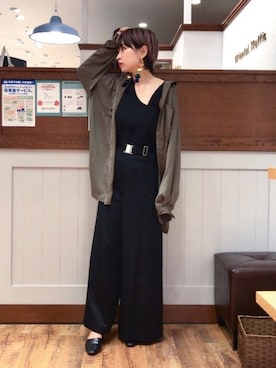 yumiさん（レディース・155cm）の春コーディネート