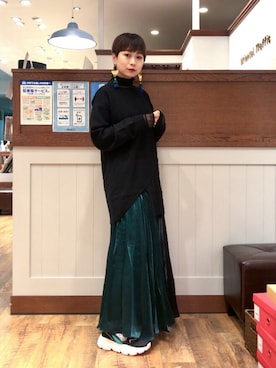 「3706」｜yumiさん（レディース・155cm）の冬コーディネート