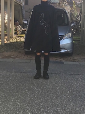 「Y-3 qasa high」｜アラしさん（メンズ・170cm）の春コーディネート
