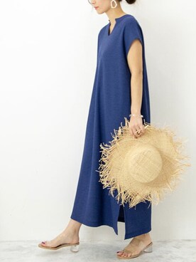 「Sheson（シーズン）のアイテム（ワンピース/ドレス）」を使った、sonomiさん（レディース・160cm）の夏コーディネート