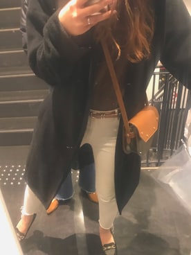 「雨」｜「アイテム（その他アウター）」を使った、Say0さん（レディース・164cm）の春コーディネート