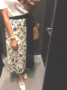 「Yves Saint Laurent（イヴサンローラン）のアイテム（サンダル）」を使った、Say0さん（レディース・164cm）の夏コーディネート