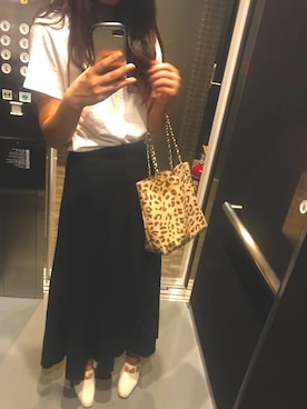 「Yves Saint Laurent（イヴサンローラン）のアイテム（サンダル）」を使った、Say0さん（レディース・164cm）の秋コーディネート