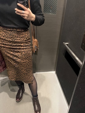 「BUBBLES（バブルス）のアイテム（スカート）」を使った、Say0さん（レディース・164cm）の冬コーディネート