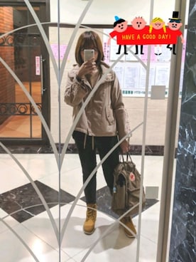 「axes femme（アクシーズファム）のアイテム（その他アウター）」を使った、Yuchiさん（レディース・161cm）の秋コーディネート