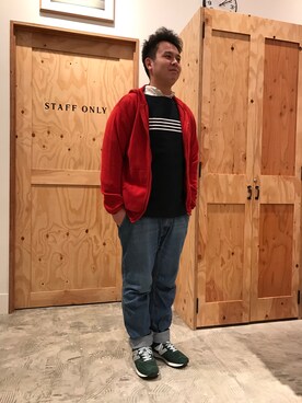 パンチのかわさきさんのコーディネート