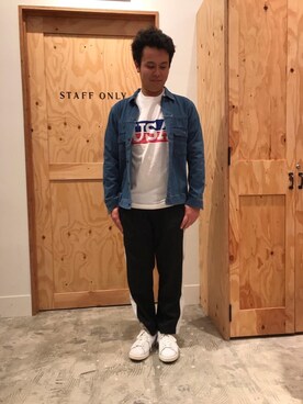 パンチのかわさきさんのコーディネート