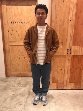 パンチのかわさきさんのコーディネート