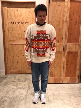 パンチのかわさきさんのコーディネート