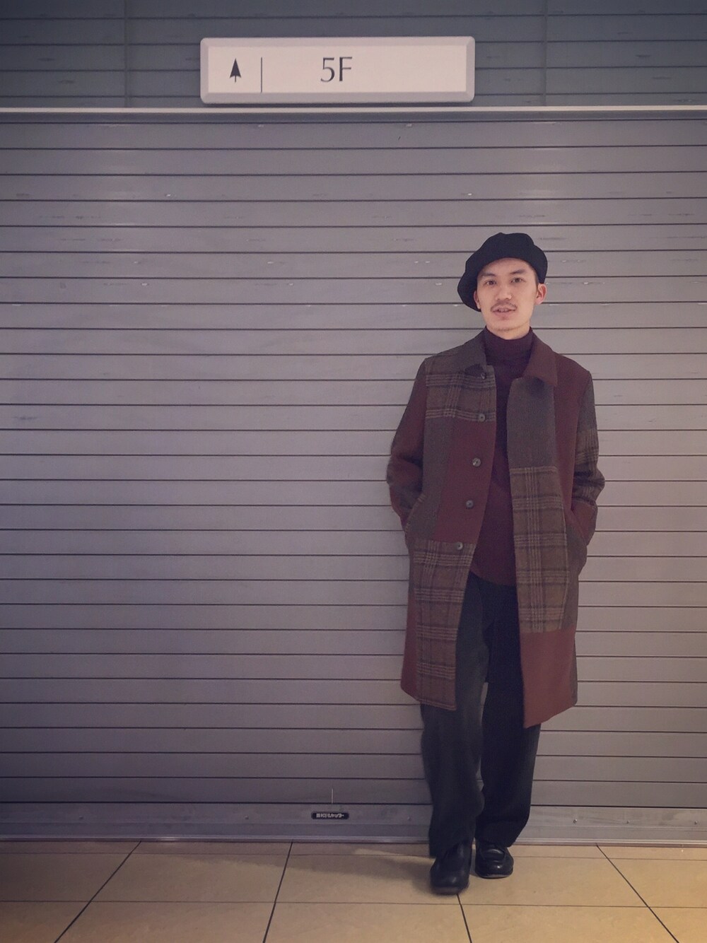 UNITED TOKYO（ユナイテッドトウキョウ）の「パッチワークステンカラー