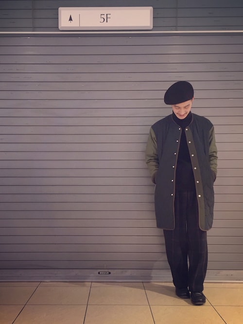 シンサレートクレイジーキルトコート（ブルゾン）｜UNITED TOKYO