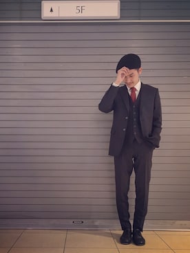 Yamamotoさん（メンズ・172cm）の冬コーディネート