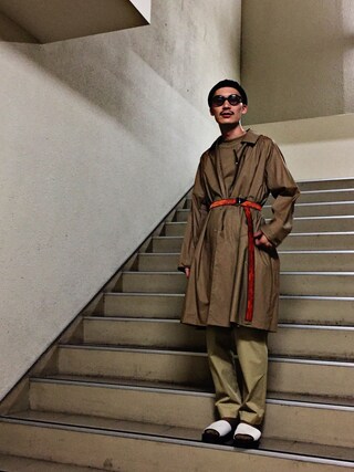 Yamamoto使用「UNITED TOKYO（【kearny×UNITED TOKYO】peter）」的時尚穿搭