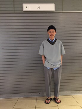 Yamamotoさん（メンズ・172cm）の夏コーディネート