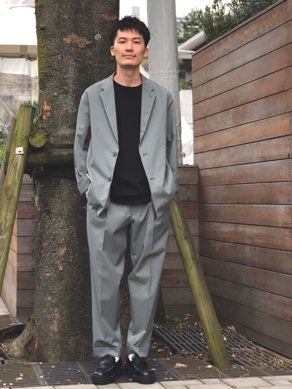 Yamamoto｜UNITED TOKYOのテーラードジャケットを使ったコーディネート