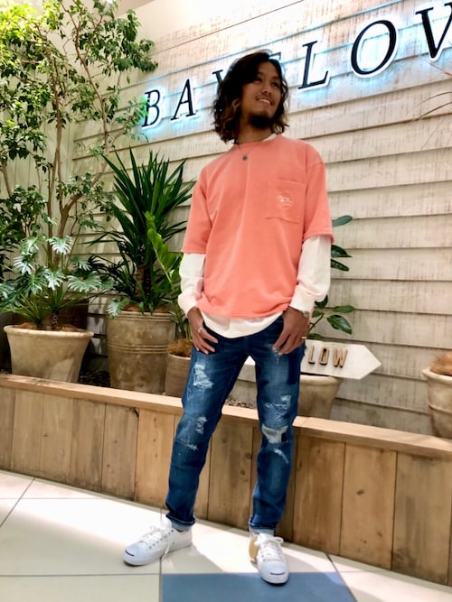Takuya Bayflow ららぽーと湘南平塚 Bayflowのtシャツ カットソーを使ったコーディネート Wear