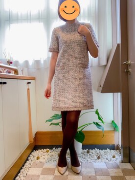 31 Sons De Mode トランテアン ソン ドゥ モード の 美人百花10月号 泉里香さん着用アイテム ツイードサックワンピース ワンピース Wear