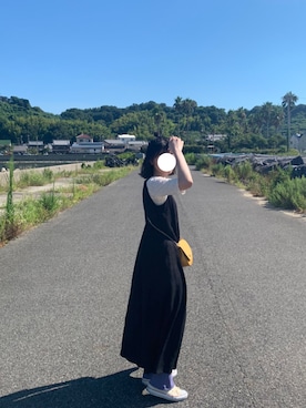 「アイテム（ワンピース/ドレス）」を使った、てぃもさん（レディース・161cm・10代）の夏コーディネート