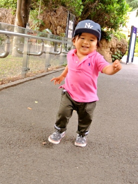 おーすけさん（キッズ・80cm）の夏コーディネート