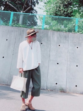 「Doシンプル部」｜「アイテム（その他）」を使った、kazuki…少し休みますさん（メンズ・174cm）の夏コーディネート
