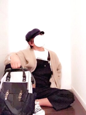 「classicalelf（クラシカルエルフ）のアイテム（オールインワン・サロペット）」を使った、kazuki…少し休みますさん（メンズ・174cm）の冬コーディネート