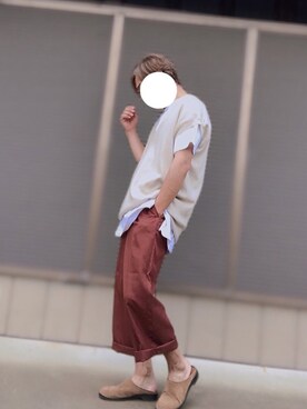kazuki…少し休みますさん（メンズ・174cm）の夏コーディネート