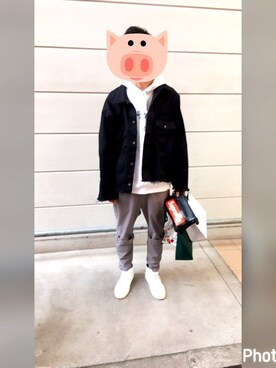 クリームさん（メンズ・173cm）の春コーディネート